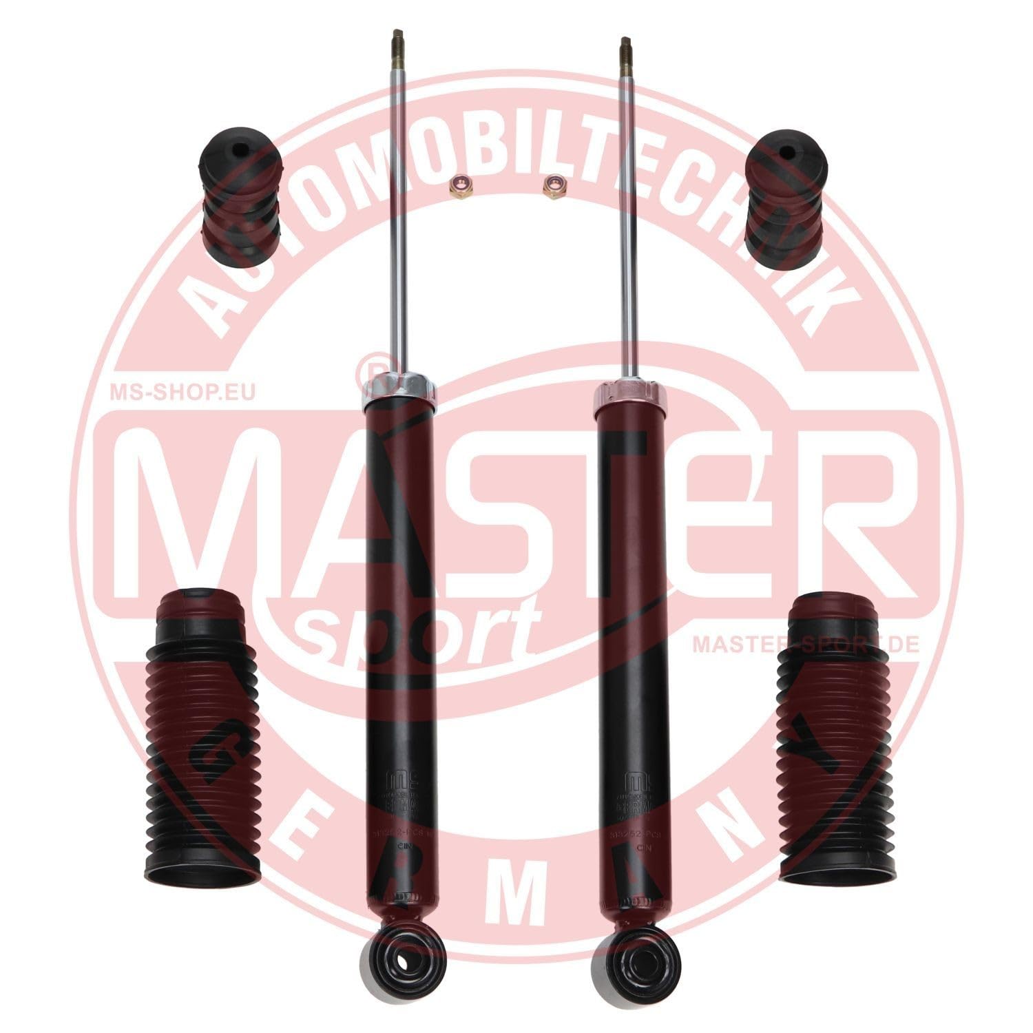 3x MASTER-SPORT Stoßdämpfer 16K003924 Federbein Gasdruck Hinten von MASTER-SPORT