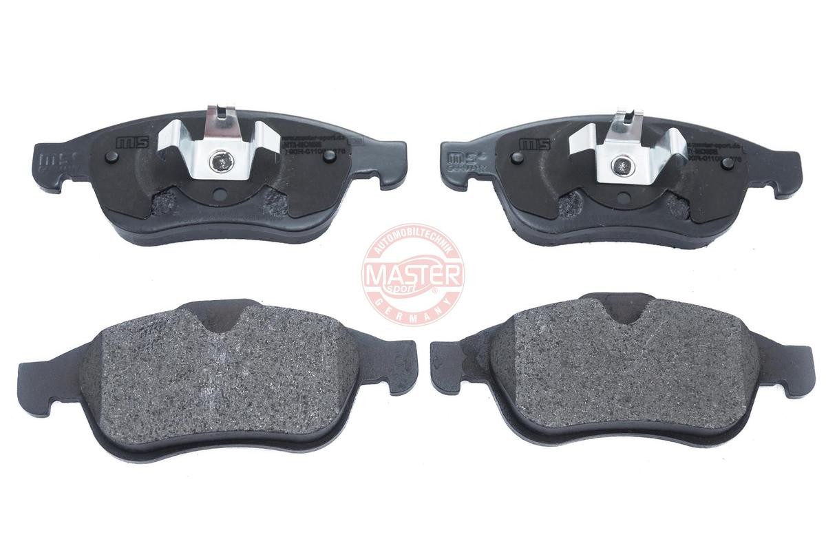 MASTER-SPORT Bremsbelagsatz RENAULT,NISSAN,DACIA 13046072662N-SET-MS 410607115R,410A12582R,440603905R 4106000Q1L,8660000781,410600379R,410605961R von MASTER-SPORT