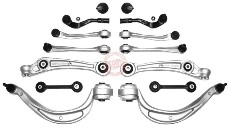 MASTER-SPORT Lenkersatz, Radaufhängung AUDI 36831-SET-MS 8K0407693HS1,8K0407694F,8K0411317D 8k0407694R,8K0422818B,8KD407509,143683102,8K0407151B von MASTER-SPORT