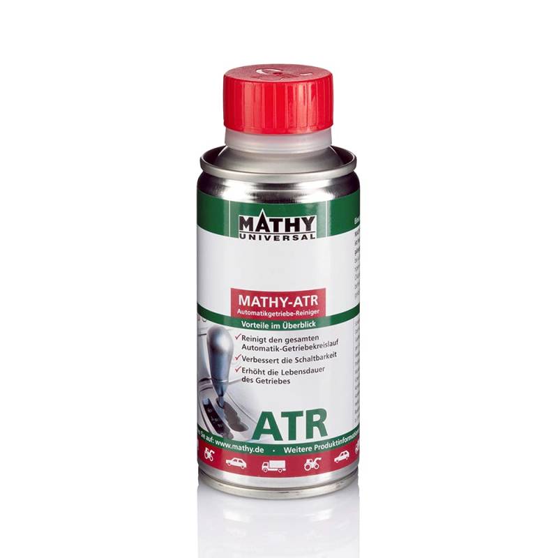 MATHY-ATR Automatikgetriebe-Reiniger (150 ml) - Getriebeöl-Additiv - Zusatz zur Getriebereinigung und -spülung gegen Schaltprobleme - Systemreiniger - Entfernt effektiv Ablagerungen und Rückstände von MATHY