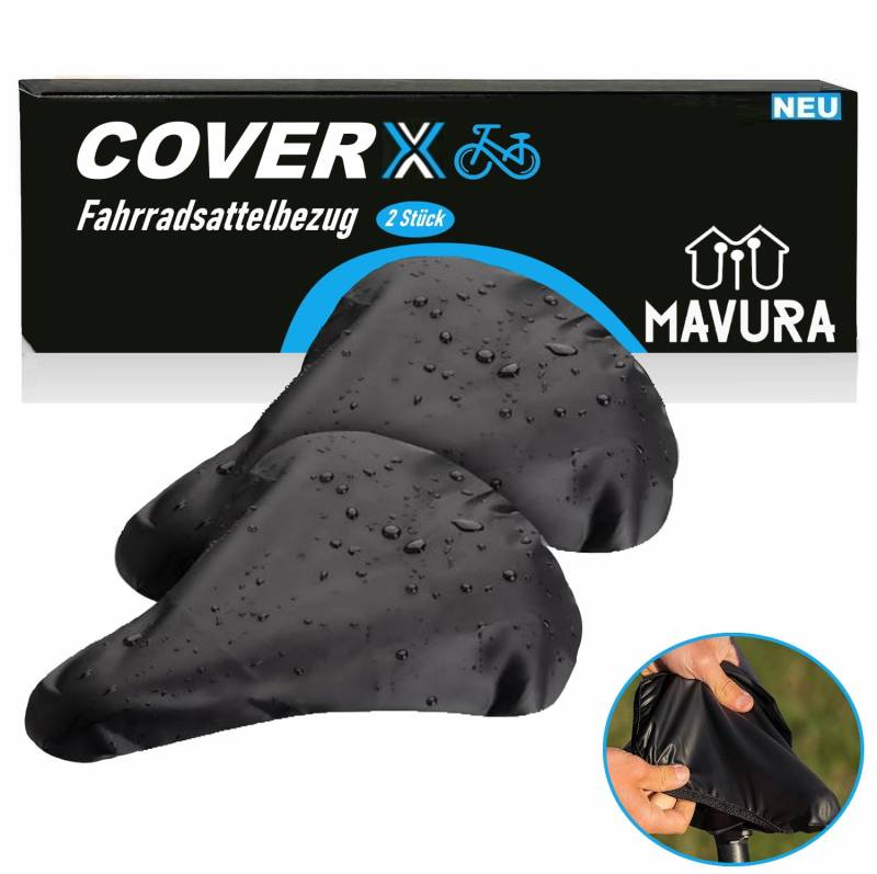 MAVURA COVERX Universal Fahrrad Sattel Schutz Bezug Regenschutz von MAVURA