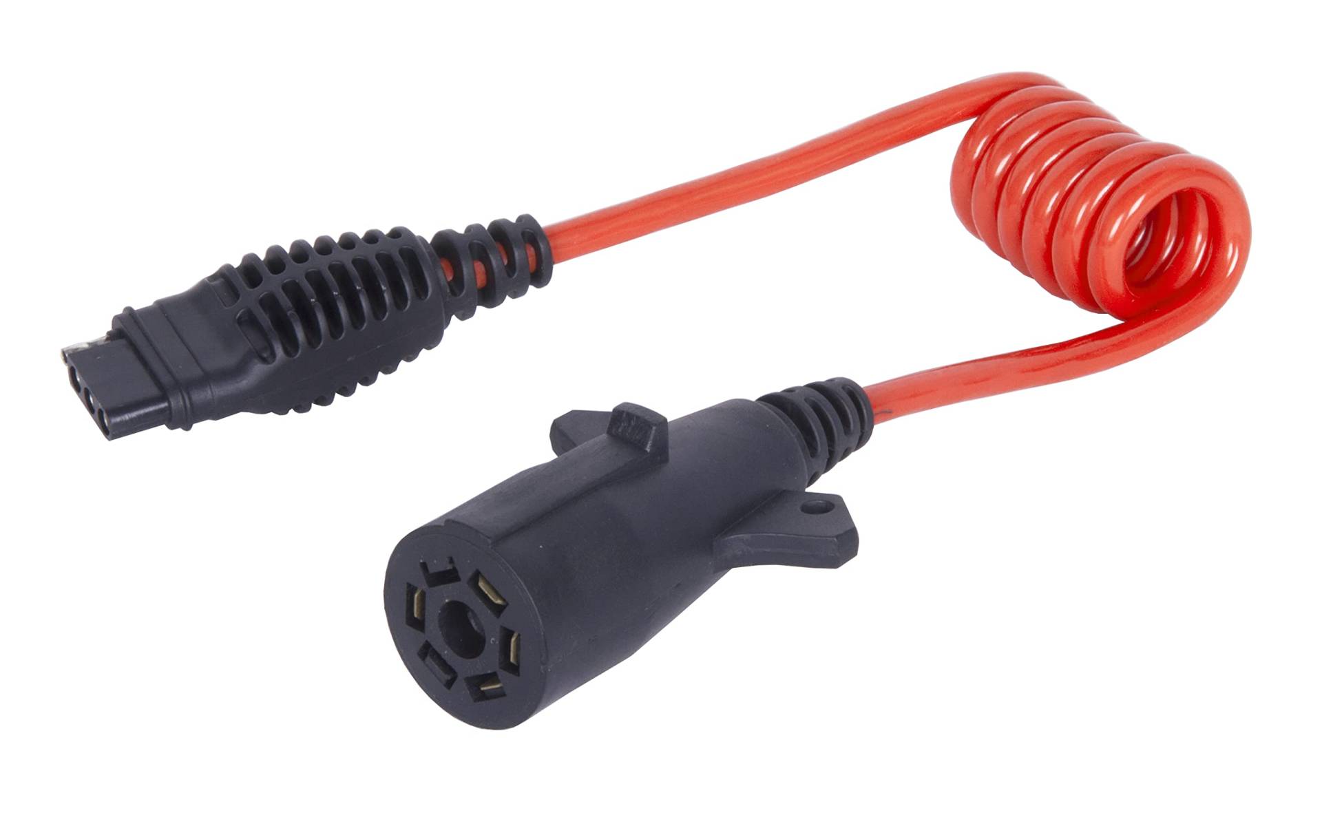 maxxhaul 70086 7-Wege rund zu 4-Wege-Flach Trailer Plug Adapter mit 45,7 cm Flexibles Kabel die zu 91,4 cm von maxxtow-Produkte von MAXXHAUL