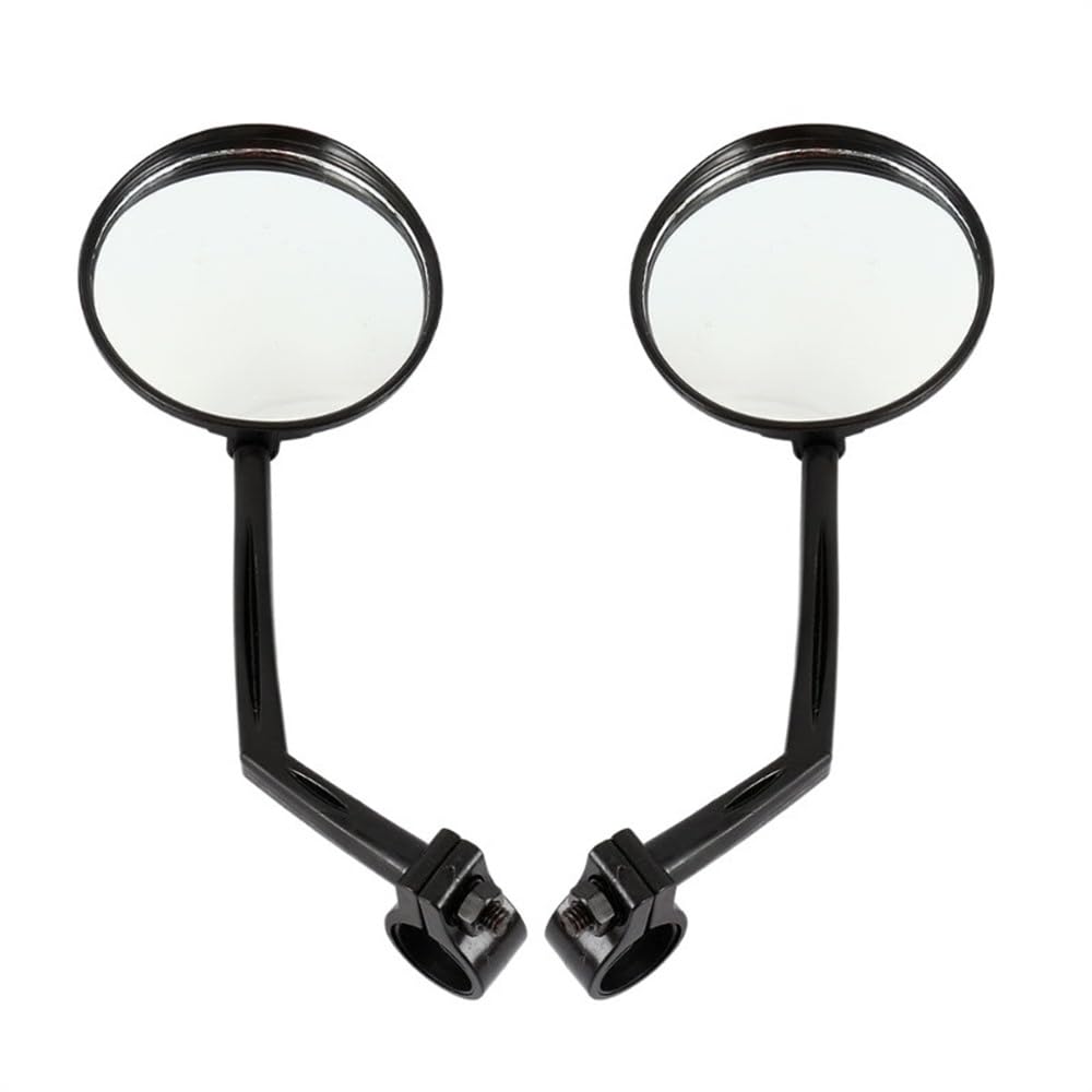 Fahrradspiegel 1/2 STÜCKE 22mm Fahrrad Rückspiegel Grad Rotierender Acryl Konvexer Spiegel Rückspiegel for Mountain Road Bike Fahrrad RüCkspiegel(2pcs rearview mirror) von MAYANGYANG