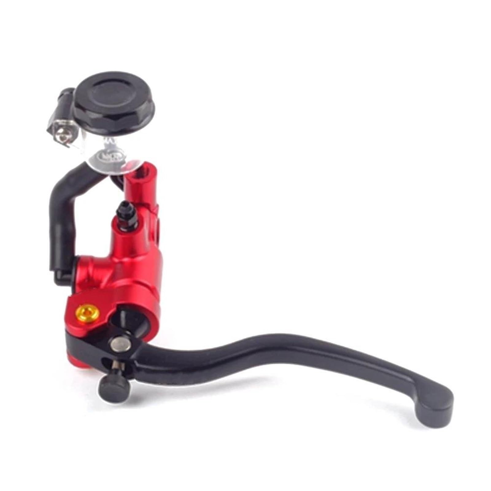 Bremsgriffhebel 17,5mm PX1 Motorrad Bremse Kupplung Pumpe Universal Für Kawasaki Für Suzuki Dirt Bike Hauptzylinder Hebel Griff Bremspumpe Bremskupplungshebel(Red,Left) von MAYINGLON