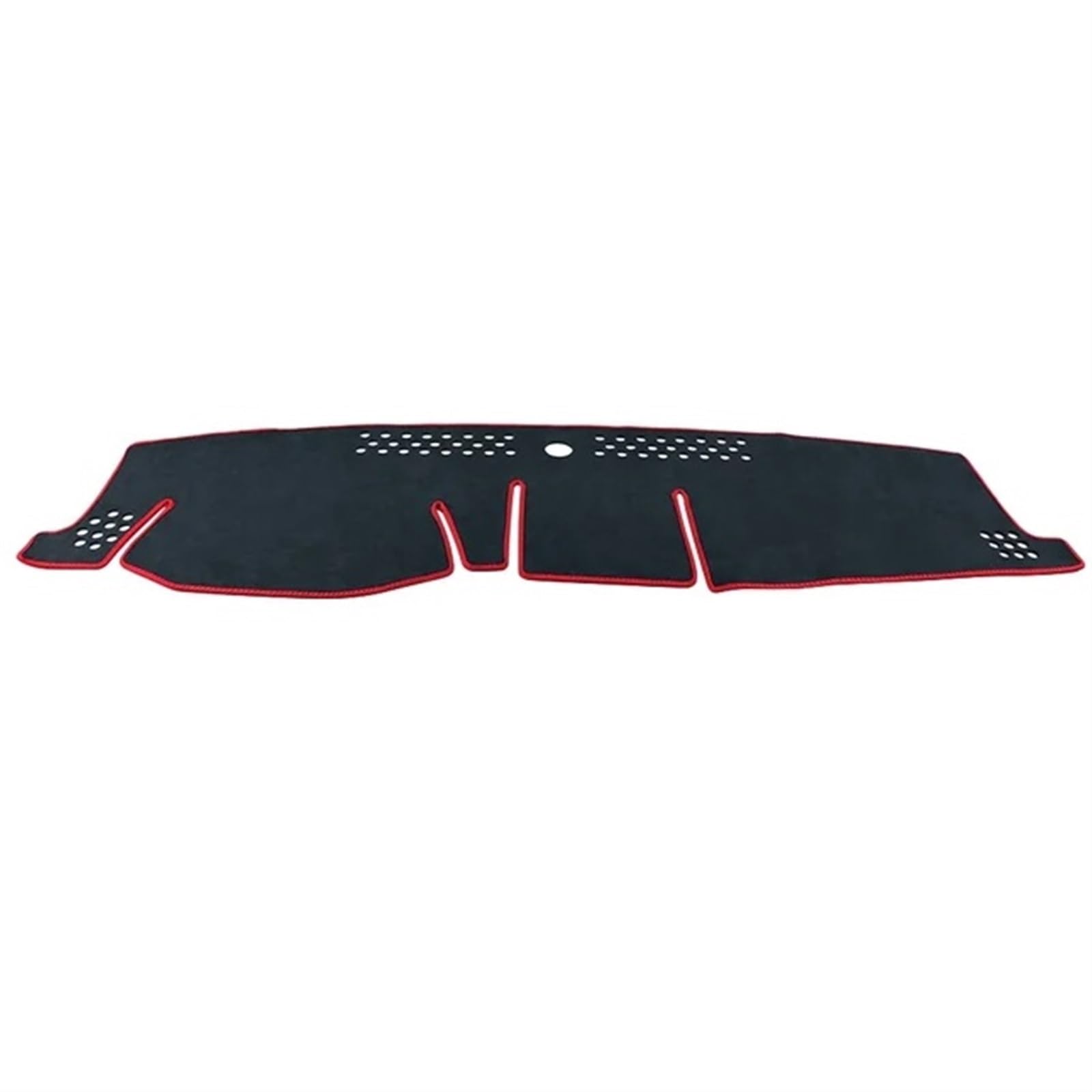 Dashboard Cover Mat Sun Protection Auto Armaturenbrett Abdeckung Dashmat Sonnenschutz Anti-Rutsch-Pad Zubehör Für Toyota Für Yaris Cross XP210 2020-2024 Dashboard Cushion(LHD Black Red) von MAYINGLON