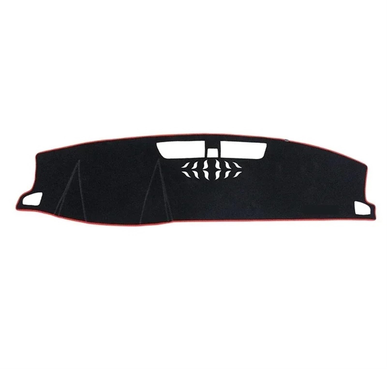 Dashboard Cover Mat Sun Protection Auto-Armaturenbrett-Abdeckung Instrumententisch Sonnenschutz rutschfeste Unterlage Zubehör Für Skoda Für Kodiaq NS7 2016–2022 Dashboard Cushion(A LHD Red Side) von MAYINGLON