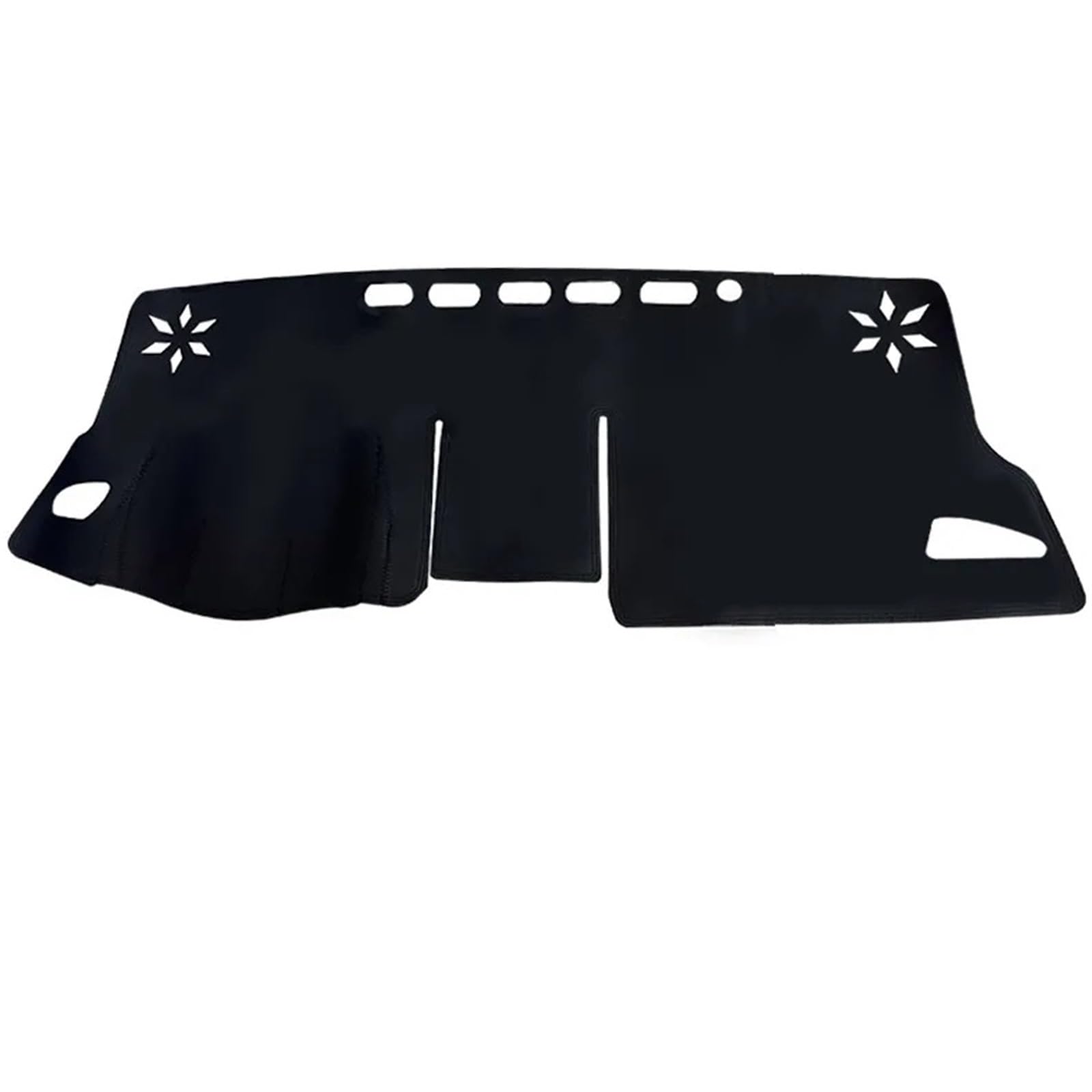 Dashboard Cover Mat Sun Protection Auto-Armaturenbrett-Sonnenschutzmatte Aus PU-Leder Anti-Rutsch-Matte Innenausstattung Zubehör Für Toyota Für Corolla Cross 2022 2023 Dashboard Cushion(LHD) von MAYINGLON