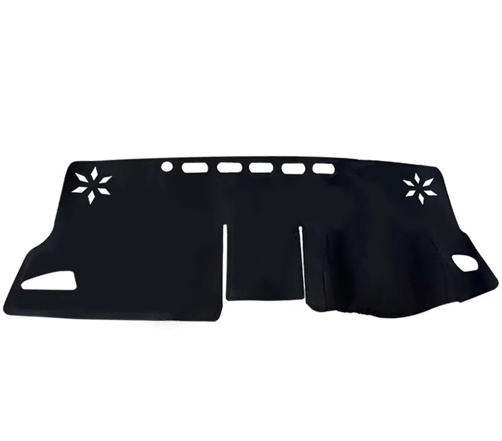 Dashboard Cover Mat Sun Protection Auto-Armaturenbrett-Sonnenschutzmatte Aus PU-Leder Anti-Rutsch-Matte Innenausstattung Zubehör Für Toyota Für Corolla Cross 2022 2023 Dashboard Cushion(RHD) von MAYINGLON