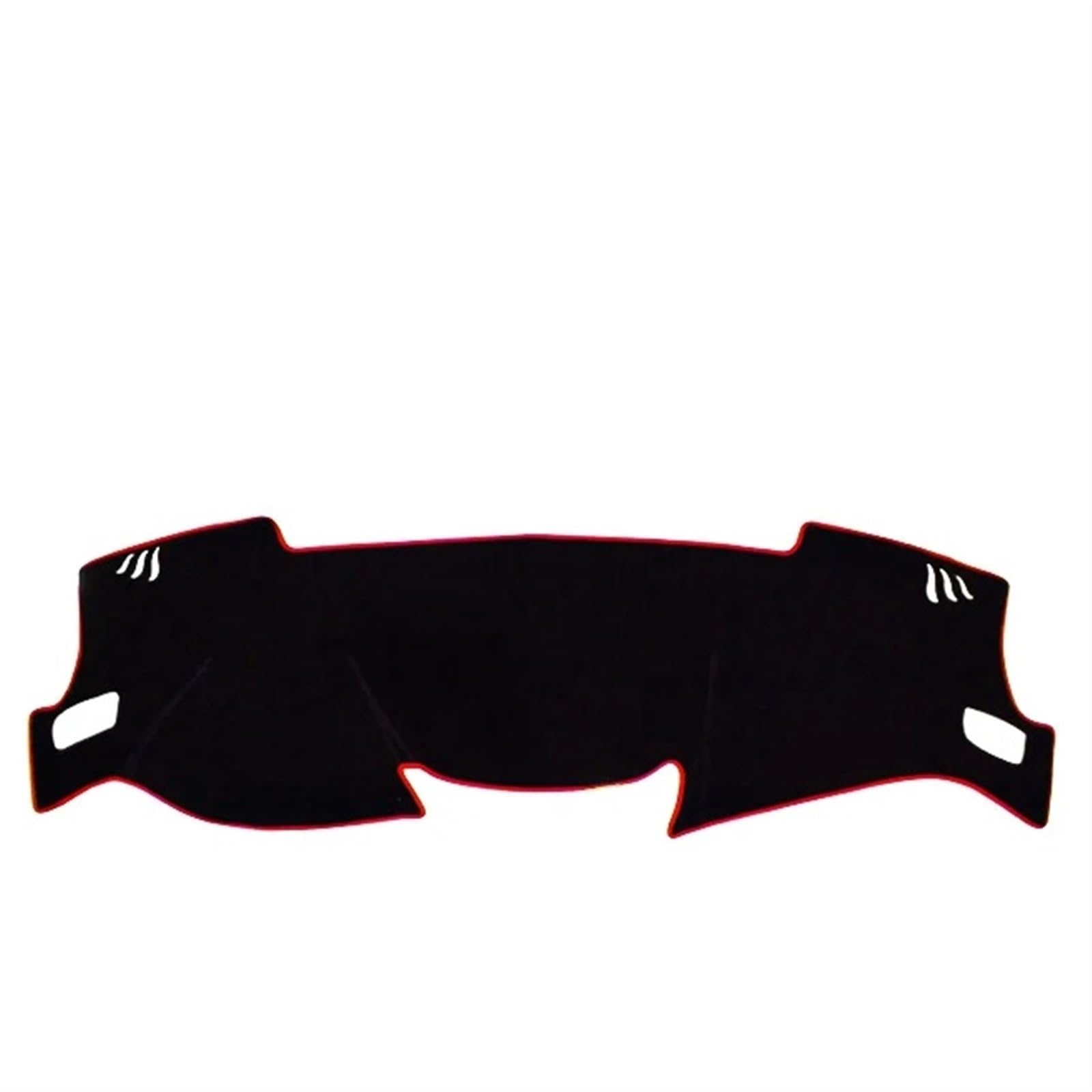 Dashboard Cover Mat Sun Protection Für Qashqai Für J11 2014-2020 Zubehör Auto-Armaturenbrett Sonnenschutzabdeckung Instrumententisch rutschfeste Matte Dashboard Cushion(LHD Red Side) von MAYINGLON