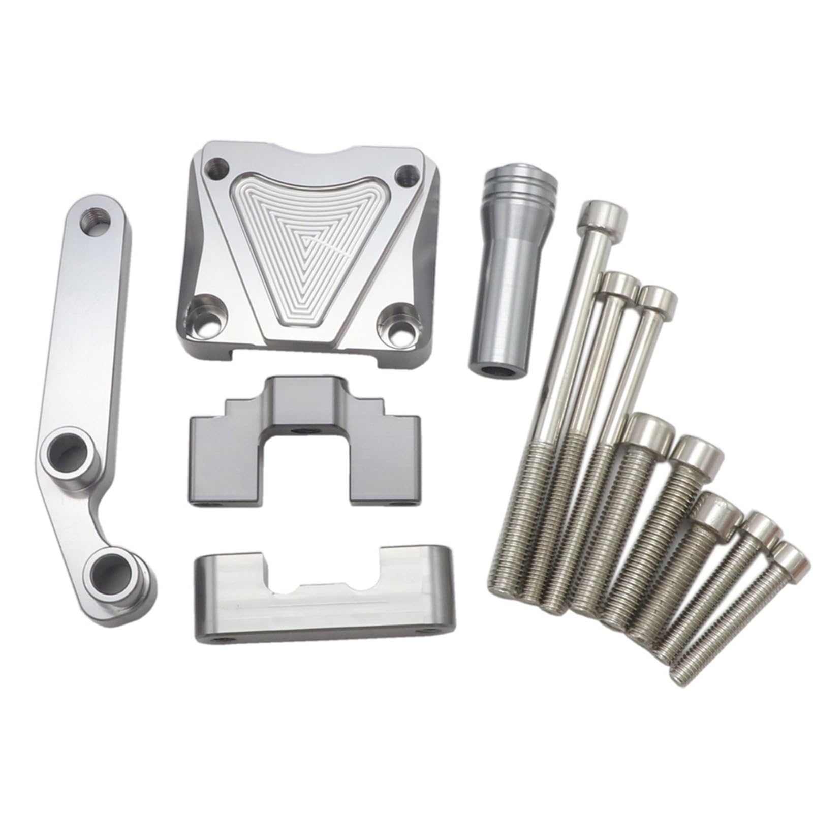 Lenkstabilisator 6061-T6 Aluminium Für Kawasaki Für EX300 Für NINJA300 2013-2016 Lenkung Stabilisieren Dämpfer Halterung Mount Kit Dämpfer(Type-F) von MAYINGLON