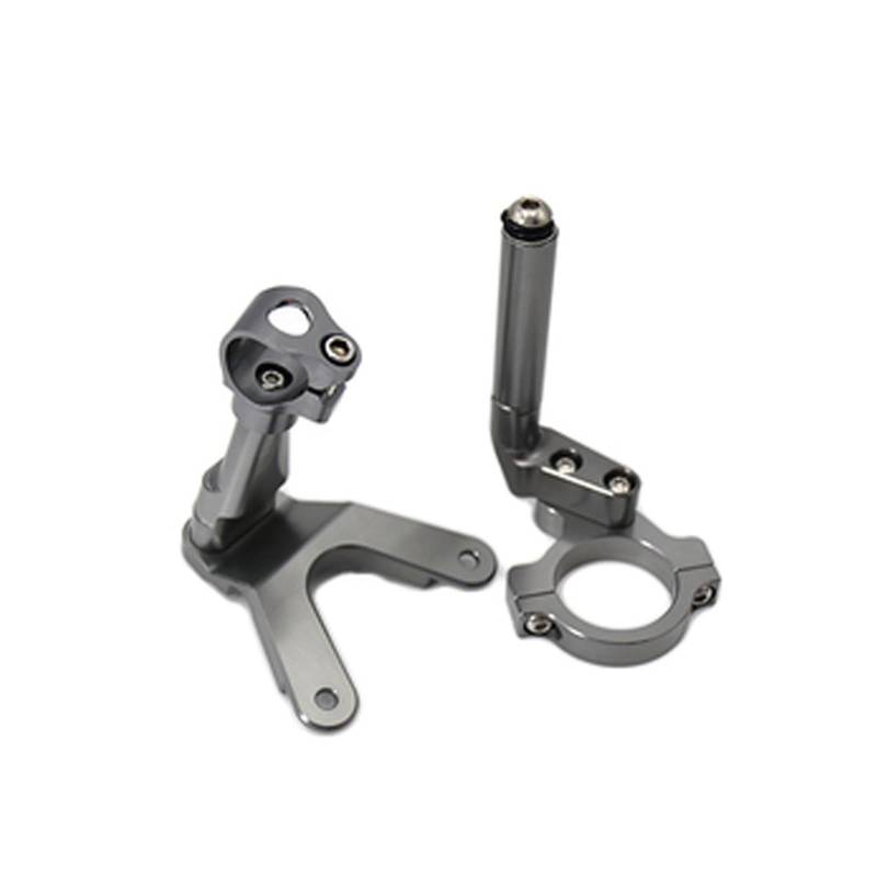 Lenkstabilisator CNC Motorrad Lenkung Stabilisieren Dämpfer Halterung Halterung Für Kawasaki Für NINJA650 Für Ninja 650 2017-2021 Dämpfer(Type-D) von MAYINGLON