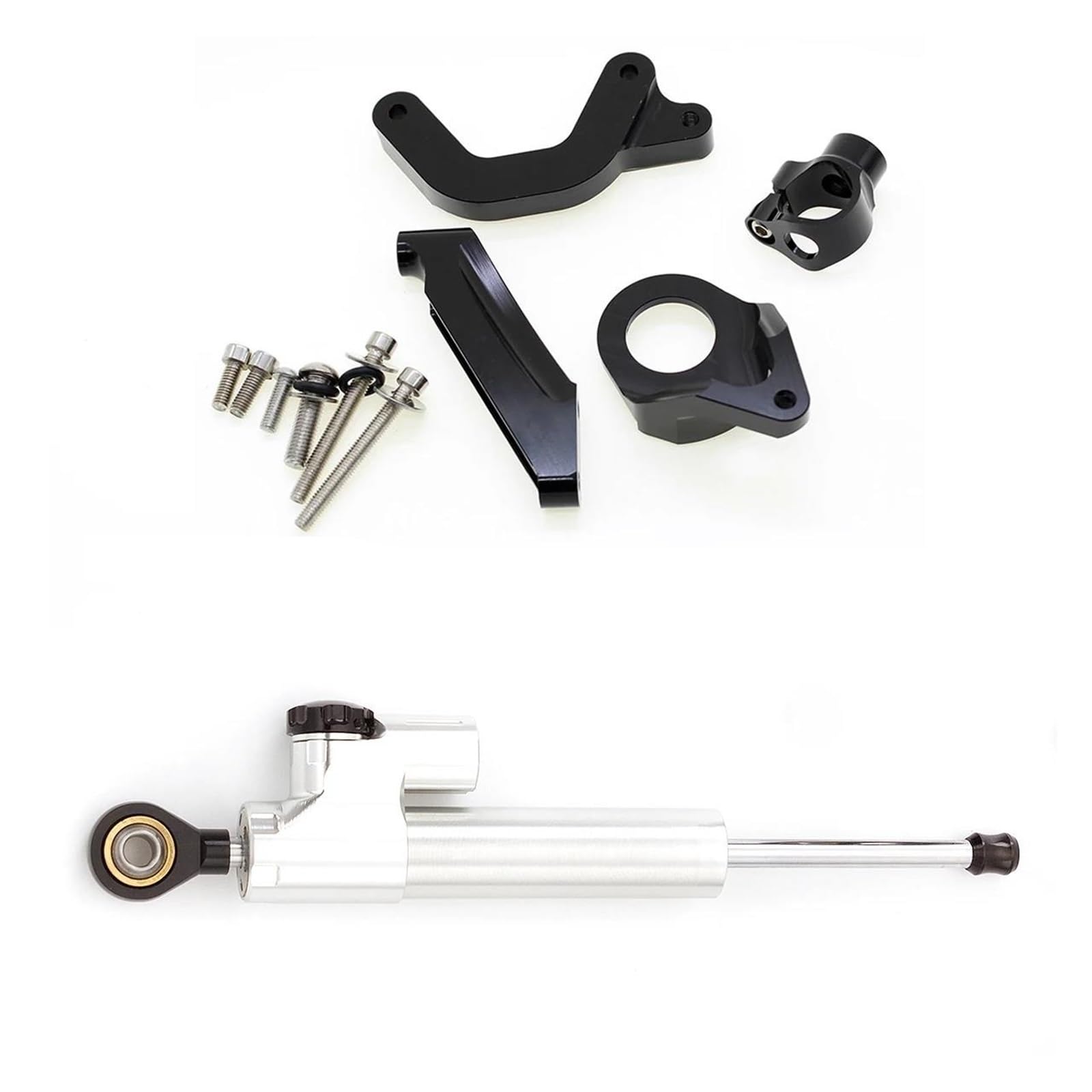 Lenkstabilisator Dämpfer Montage Halterung Kit Motorrad Lenkung Stabilisator Für Suzuki Für GSXR 1000 Für GSXR1000 K9 2009-2015 Dämpfer(Damper n Bracket G) von MAYINGLON