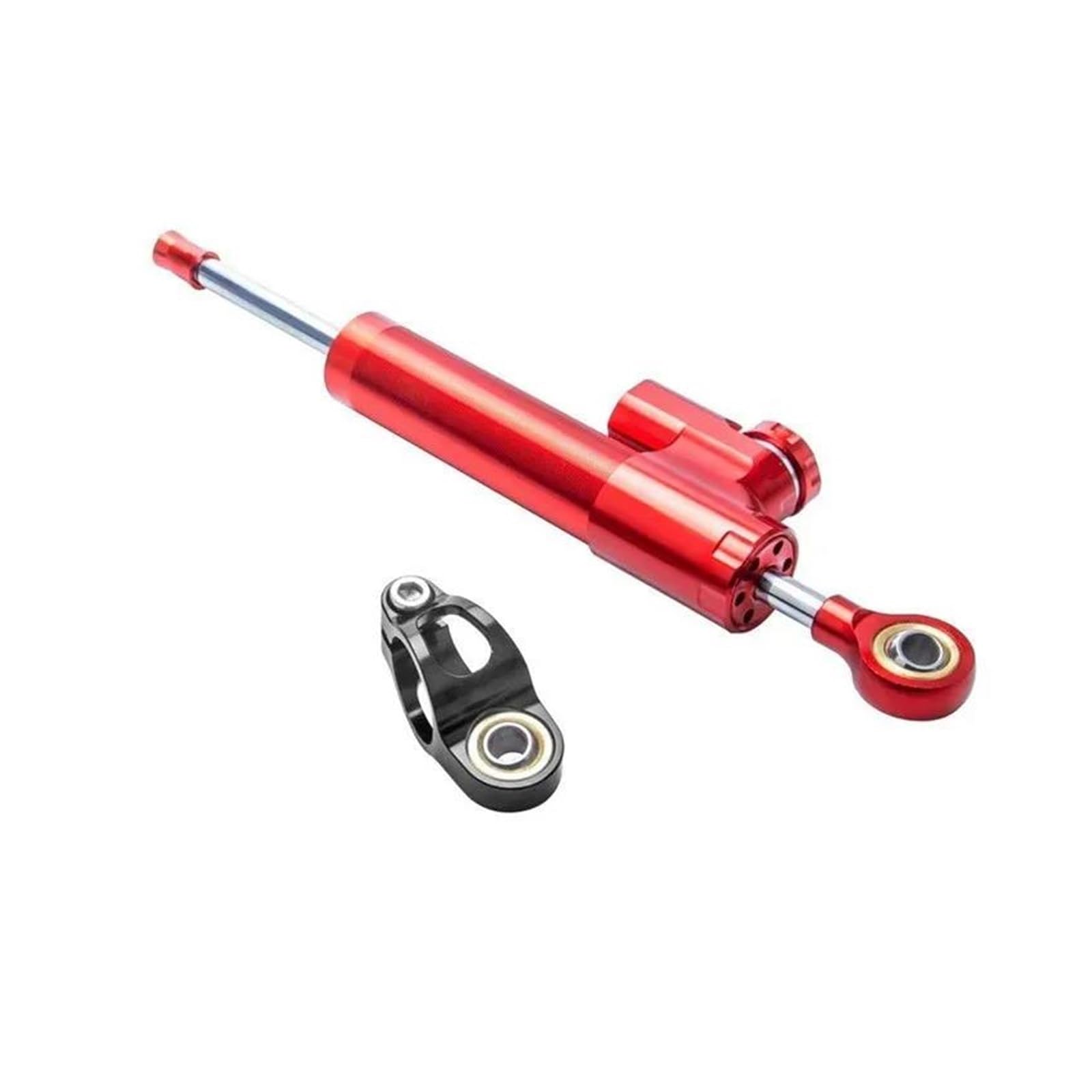 Lenkstabilisator Dämpferstabilisator Motorrad Universal Motorradlenkung Für Suzuki Für GSXR1000 (K9) 2009-2015 Dämpfer(Red) von MAYINGLON