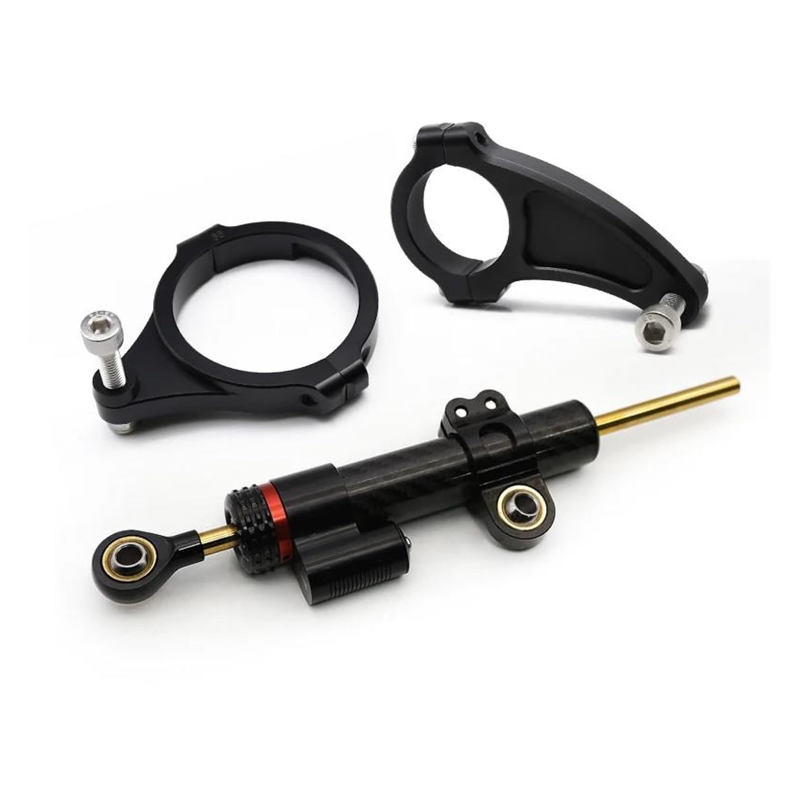 Lenkstabilisator Elektrische Roller Lenkung Dämpfer Stabilisator Halterung Montage Kit Skateboard Teil Für Kaabo Für Wolf König +/König GT/König GT PRO Dämpfer(Damper n Bracket A) von MAYINGLON