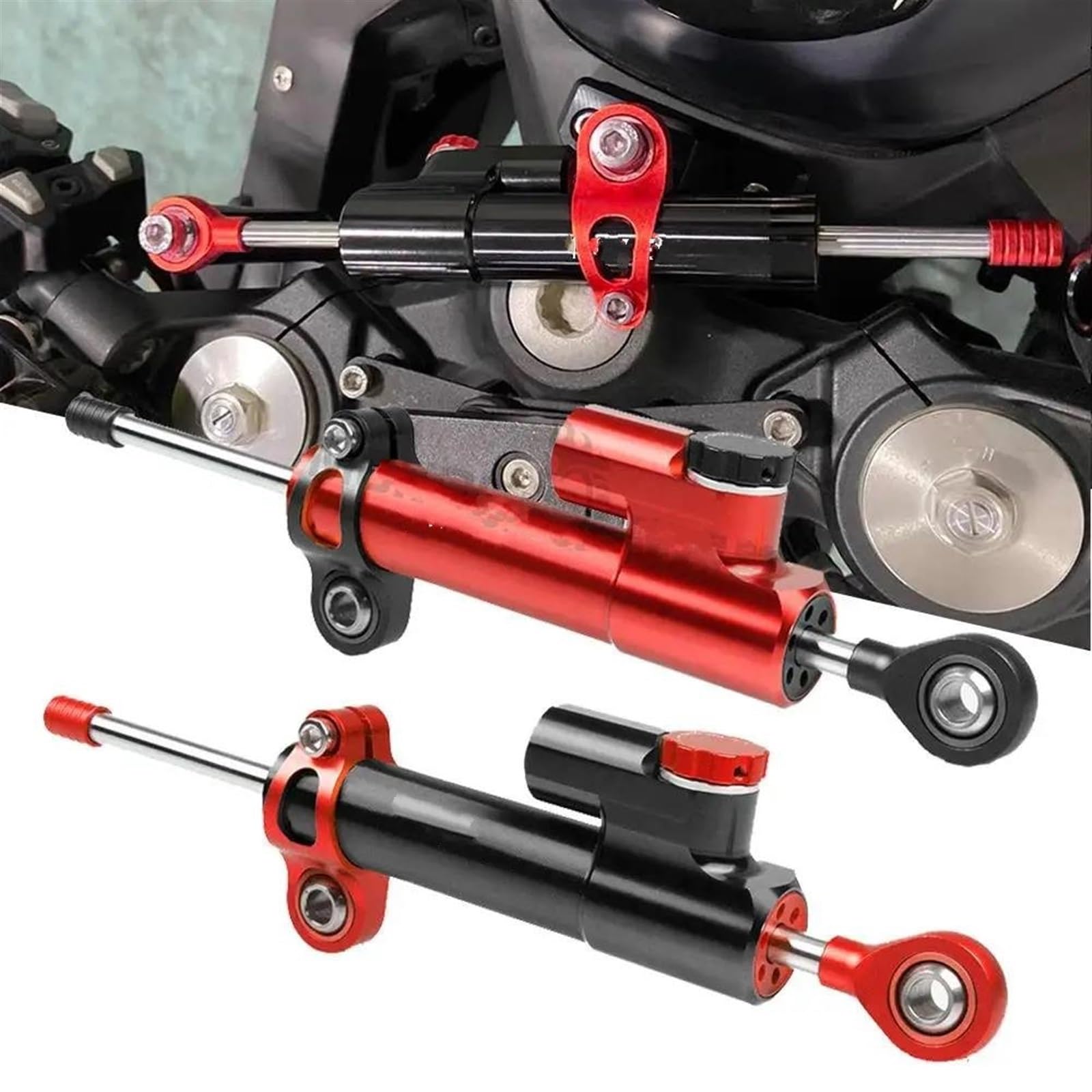 Lenkstabilisator Für DIAVEL 1260 1260S 2019 2021 2020 2015 2016 2017 2018 Einstellbare Motorräder Lenkung Stabilisieren Dämpfer Halterung Mount Kit Dämpfer(B) von MAYINGLON