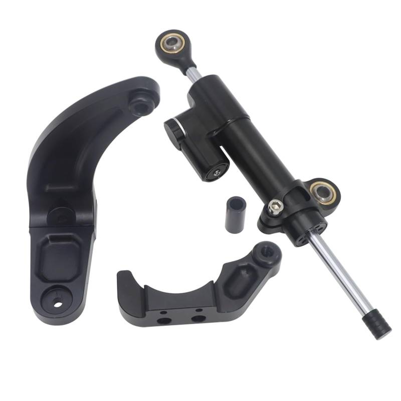 Lenkstabilisator Für Dualtron Für Donner 3 DT3 Elektrische Roller Einstellbare Lenkung Stabilisieren Dämpfer Halterung Unterstützung Kit Zubehör Dämpfer(Black.) von MAYINGLON