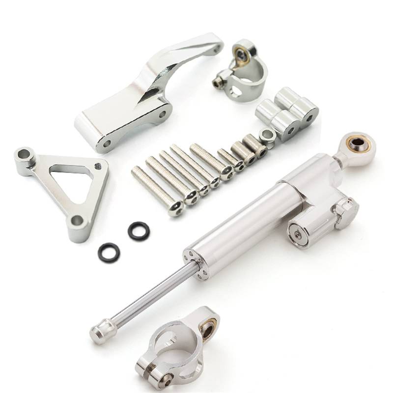 Lenkstabilisator Für Ducati Für Monster 696 Motorrad Aluminium Lenkung Stabilisator Dämpfer Halterung Unterstützung Montage Kit Zubehör Dämpfer(Damper n Bracket D) von MAYINGLON