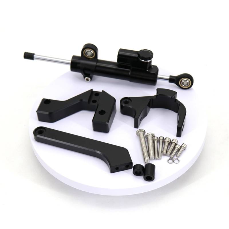 Lenkstabilisator Für Elektrische VSETT 10+ Scooter Richtungslenkdämpfer Stabilisator Stoßdämpferhalterungen Anti Shake Shock Kit Dämpfer(C) von MAYINGLON