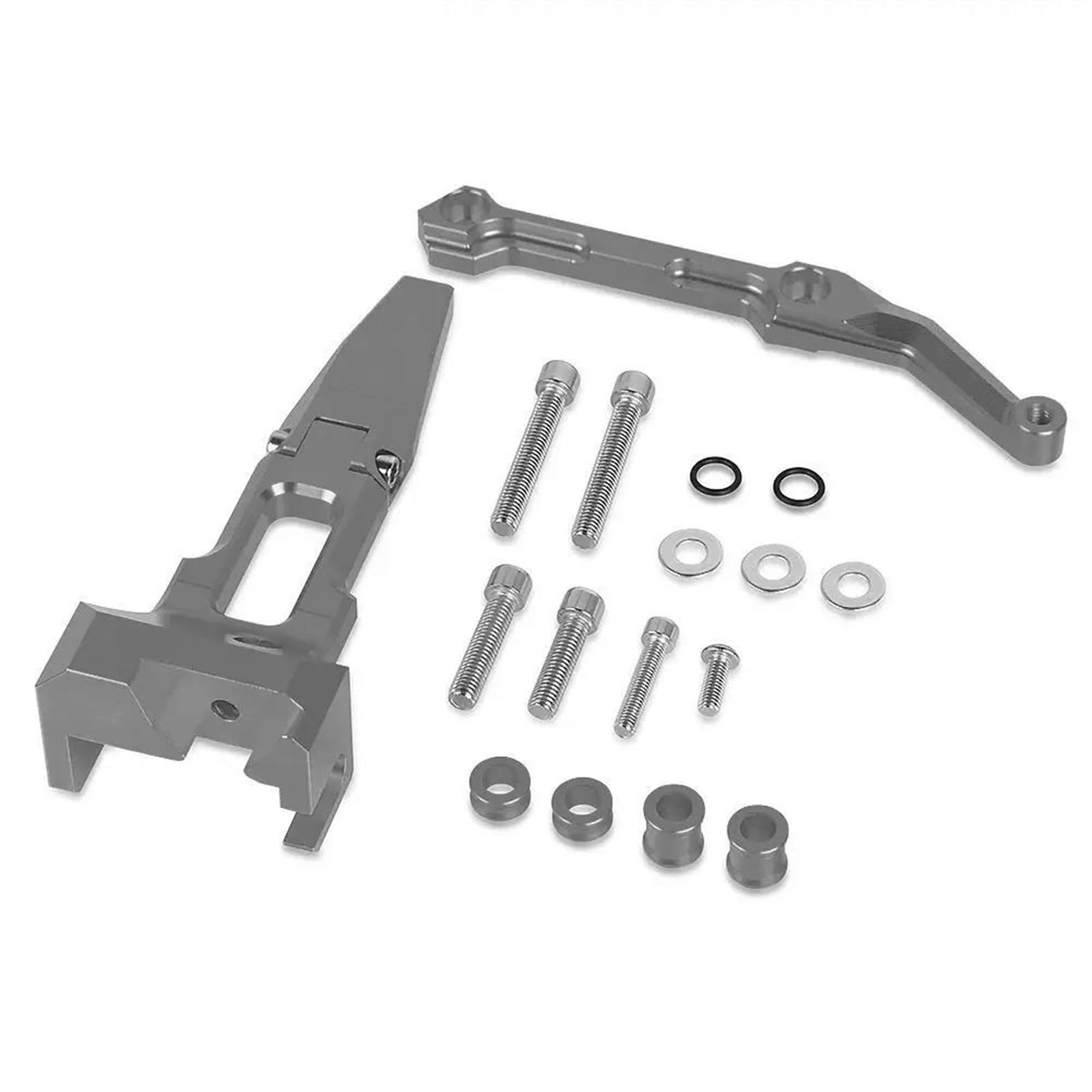 Lenkstabilisator Für YAM&AHA MT09 MT-09 MT 09 Tracer 2016-2020 2019 CNC Aluminium Motorrad Lenkung Stabilisieren Dämpfer Halterung Montage Kit Dämpfer(D) von MAYINGLON