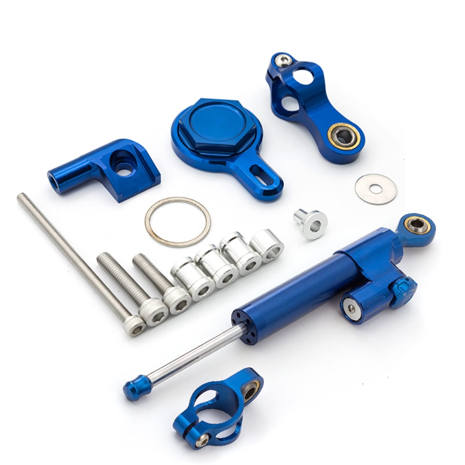 Lenkstabilisator Für YZF R1 1998 2000 2001 Halterung Unterstützung Montage Kit Set Für YZF-R1 1998-2001 Stabilisator Lenkung Dämpfer CNC Dmapers Dämpfer(H) von MAYINGLON