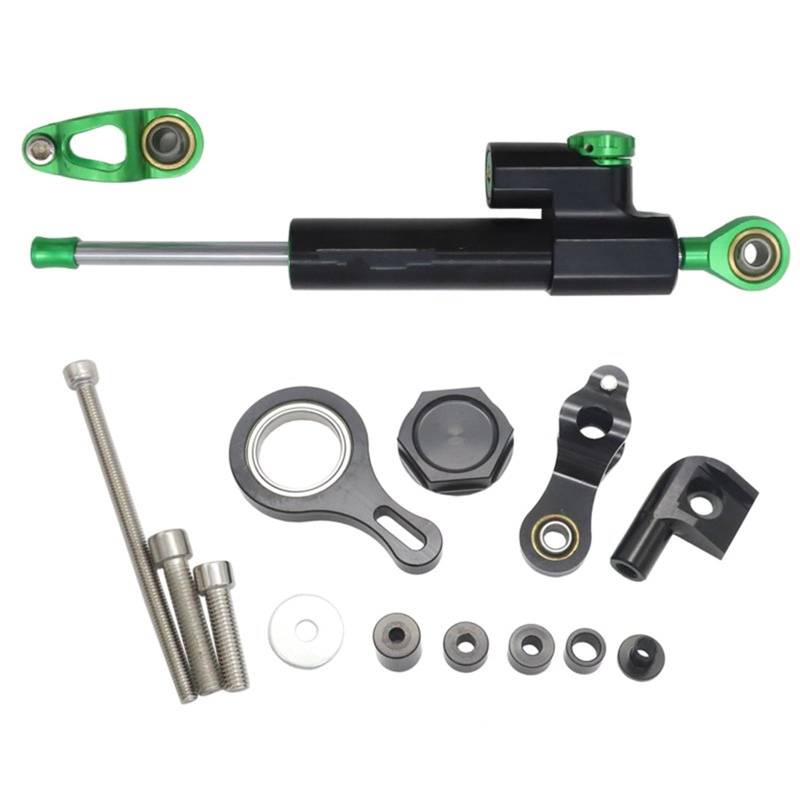 Lenkstabilisator Für YZF R1 2002-2017 Motorrad Lenkung Stabilisator Dämpfer Montage Halterung Kit Für Versand R6 2006-2020 Dämpfer(B) von MAYINGLON