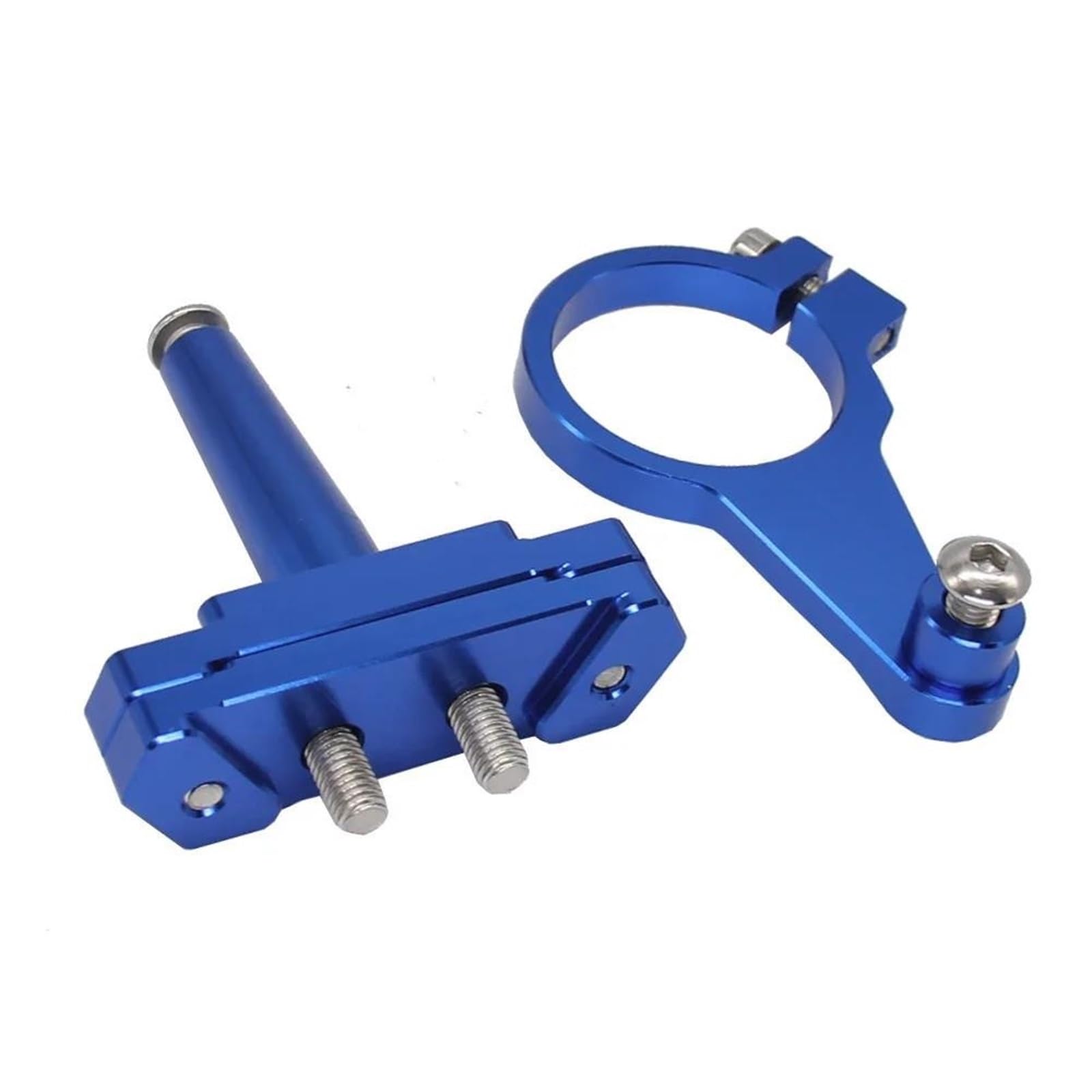 Lenkstabilisator Für YZF R15 V3 R15 V3 2017 2018 2019 2020 CNC Motorrad Lenkung Dämpfer Stabilisator Halterung Dämpfer(Blue) von MAYINGLON