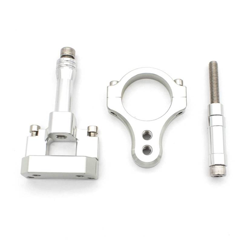 Lenkstabilisator Für YZF R3 R25 MT25 MT03 V1 2015-2018 Aluminium Motorrad Lenkung Dämpfer Stabilisieren Halterung Montage Kit Dämpfer(P) von MAYINGLON