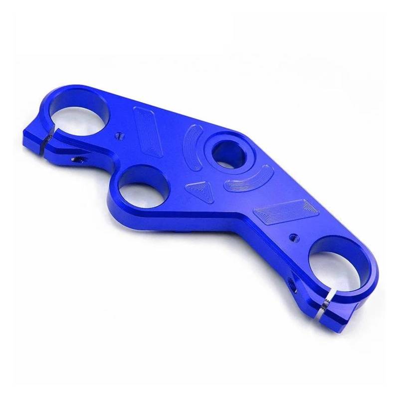 Lenkstabilisator Gabelbrücke Obere Brücke Obere Klemme Motorrad Vorderradgabel Für YZF R25 R3 Für YZF-R3 Für YZF-R25 2014-2018 Dämpfer(Blue) von MAYINGLON