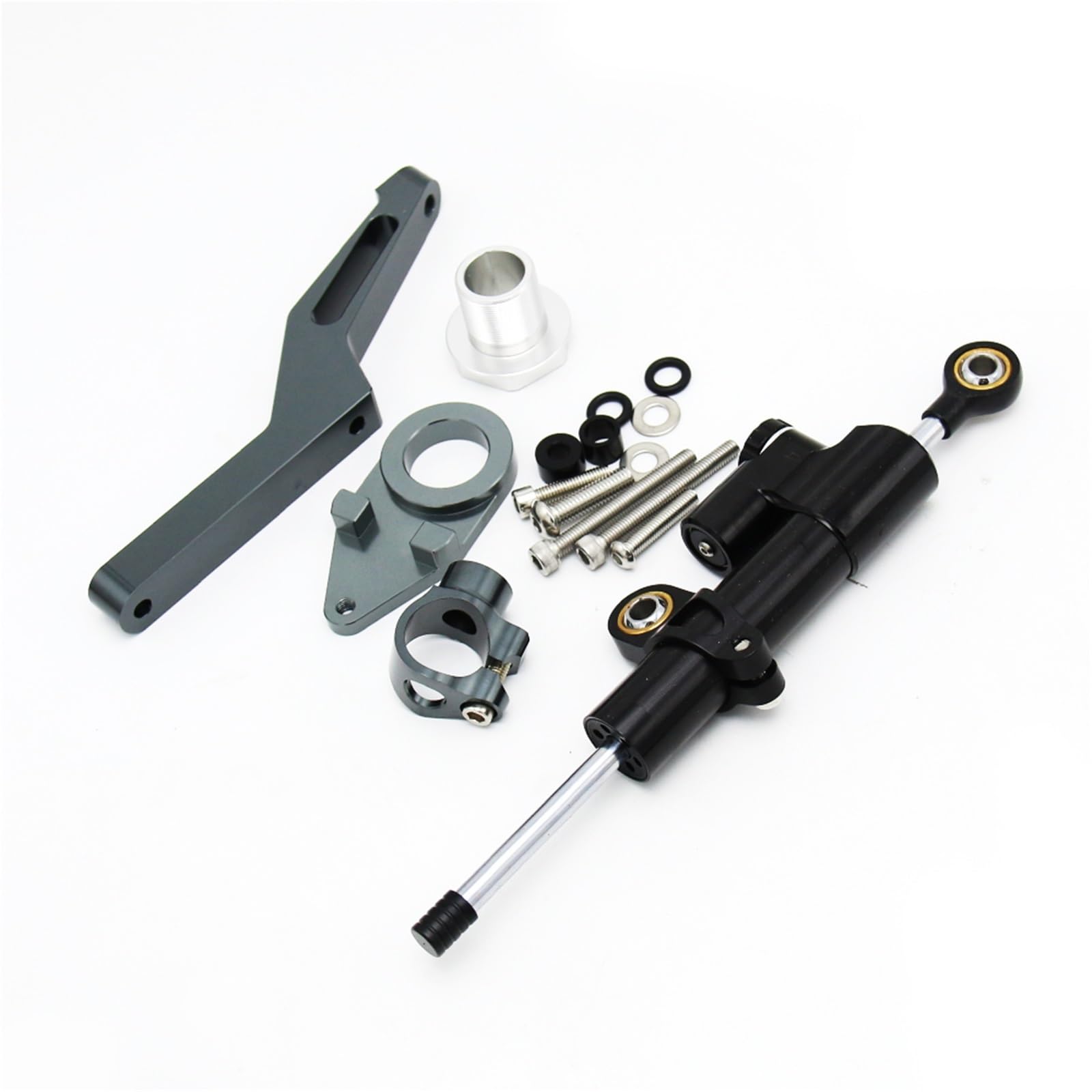 Lenkstabilisator Motorrad Lenkstabilisator Stoßdämpfer Halterung Kit Für Kawasaki Für ZX6R 2025-2024 Für ZX-6R 2009-2023 Dämpfer(Type-C) von MAYINGLON