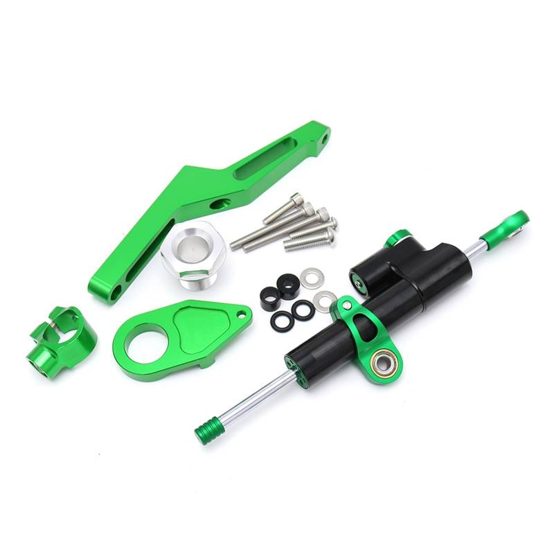 Lenkstabilisator Motorrad Lenkstabilisator Stoßdämpfer Halterung Kit Für Kawasaki Für ZX6R 2025-2024 Für ZX-6R 2009-2023 Dämpfer(Type-I) von MAYINGLON