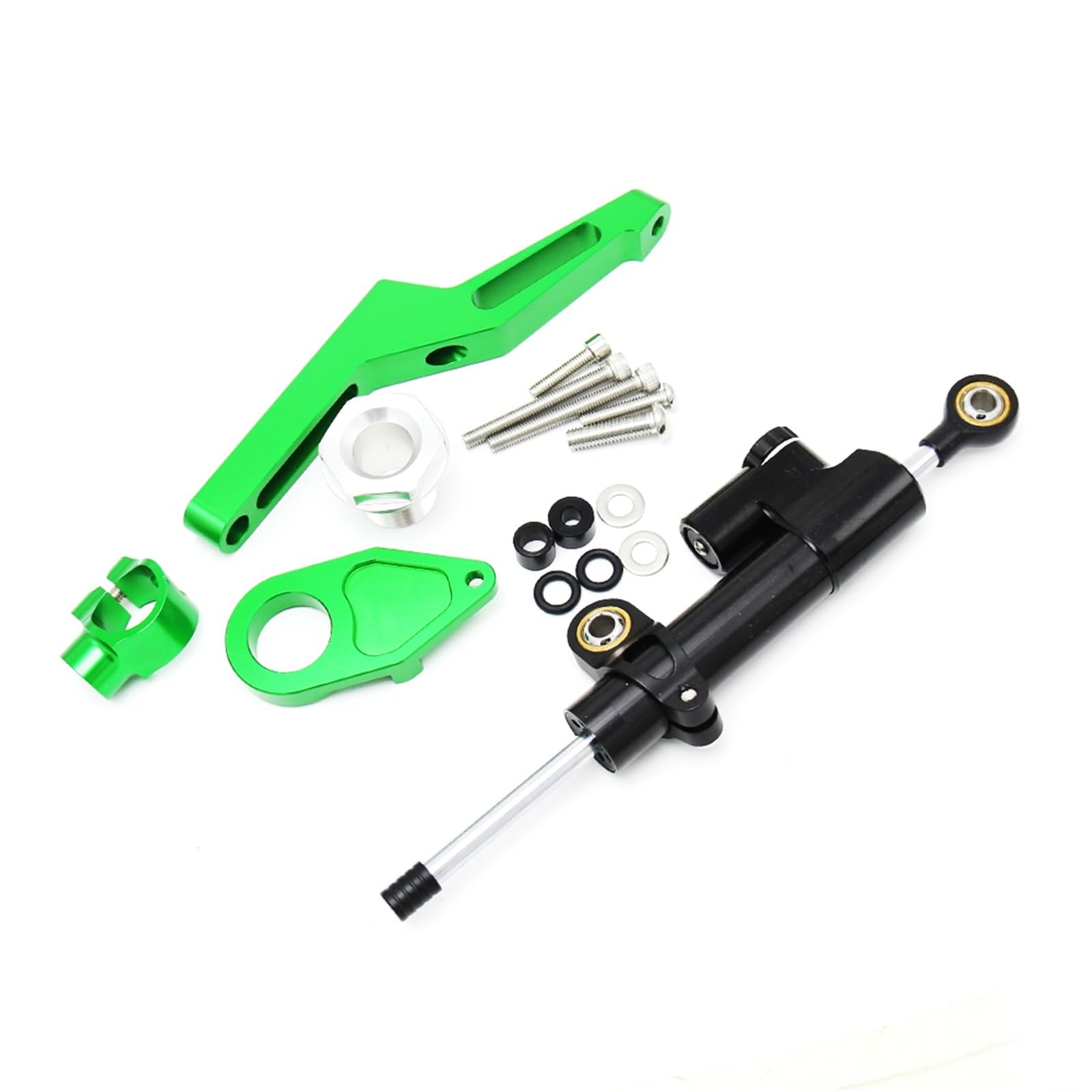 Lenkstabilisator Motorrad Lenkstabilisator Stoßdämpfer Halterung Kit Für Kawasaki Für ZX6R 2025-2024 Für ZX-6R 2009-2023 Dämpfer(Type-J) von MAYINGLON