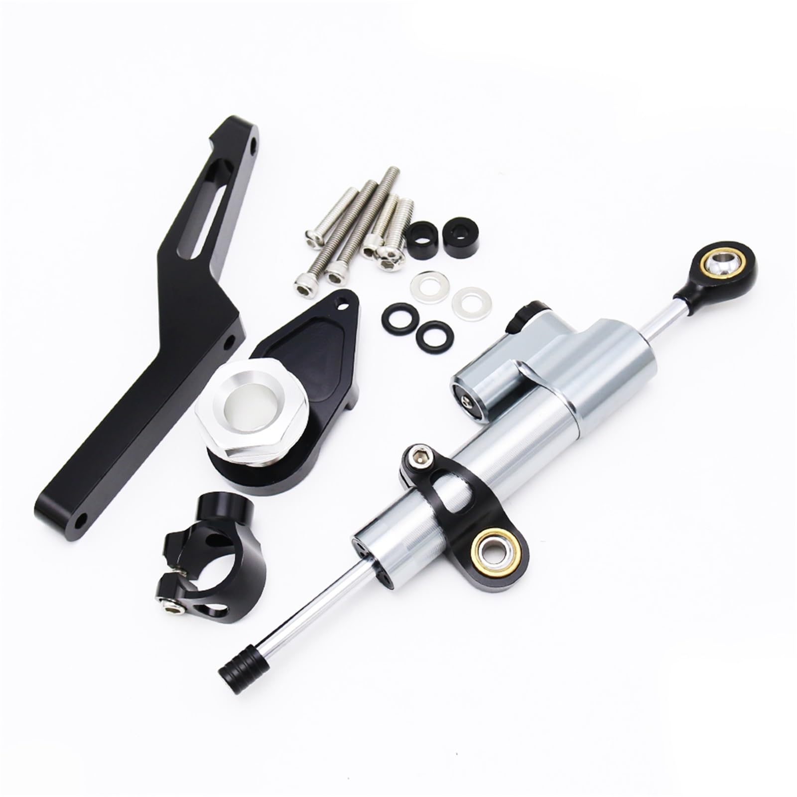 Lenkstabilisator Motorrad Lenkstabilisator Stoßdämpfer Halterung Kit Für Kawasaki Für ZX6R 2025-2024 Für ZX-6R 2009-2023 Dämpfer(Type-K) von MAYINGLON