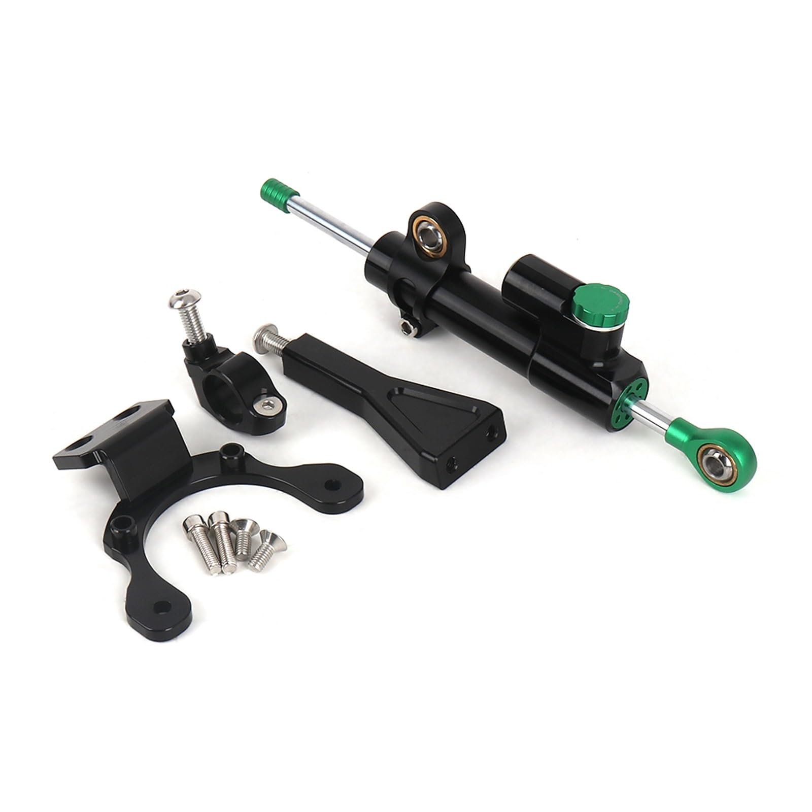 Lenkstabilisator Motorrad Lenkung Stabilisator Dämpfer Und Halterung Kit Halterung Unterstützung Für Kawasaki Für Z 900 Für Z900 2020-2023 2024 Dämpfer(Type-C) von MAYINGLON