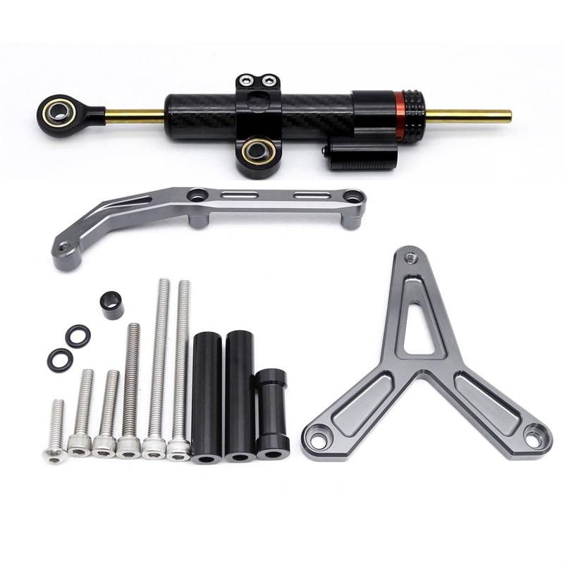 Lenkstabilisator Motorrad Stabilisator Lenkung Dämpfer Halterung Montage Kit Unterstützung Zubehör Für Tracer 900 MT-09 MT09 2021 2022 Dämpfer(Damper n Bracket H) von MAYINGLON