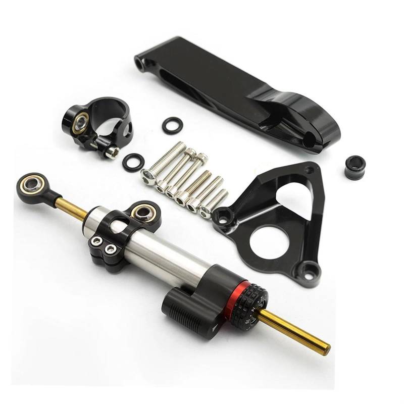 Lenkstabilisator Motorrad Stabilisator Lenkungsdämpfer Montagehalterung Unterstützung Kit Für CBR600RR CBR600 RR CBR 600 RR 2007 2008 2009-2016 Dämpfer(B) von MAYINGLON