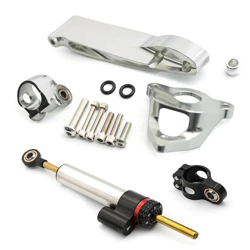 Lenkstabilisator Motorrad Stabilisator Lenkungsdämpfer Montagehalterung Unterstützung Kit Für CBR600RR CBR600 RR CBR 600 RR 2007 2008 2009-2016 Dämpfer(C) von MAYINGLON