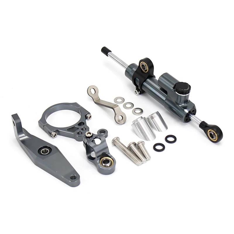 Lenkstabilisator Motorräder Zubehör Lenkung Stabilisieren Dämpfer Halterung Mount Kit Für MT09 SP 2021 2022 2023 2024 Dämpfer(Type E) von MAYINGLON