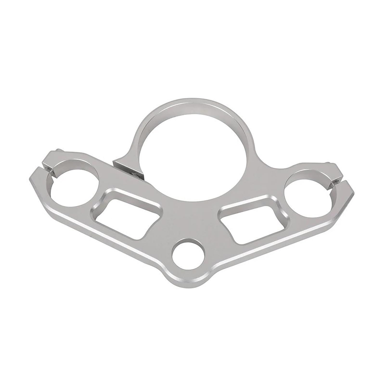 Lenkstabilisator Obere Gabelbrücke (Joch) Motorradumbau Für K-Serie, Für K75, K100, Für RS RT LT 1982–1991, Für Cafe Racer Dämpfer(Silver) von MAYINGLON