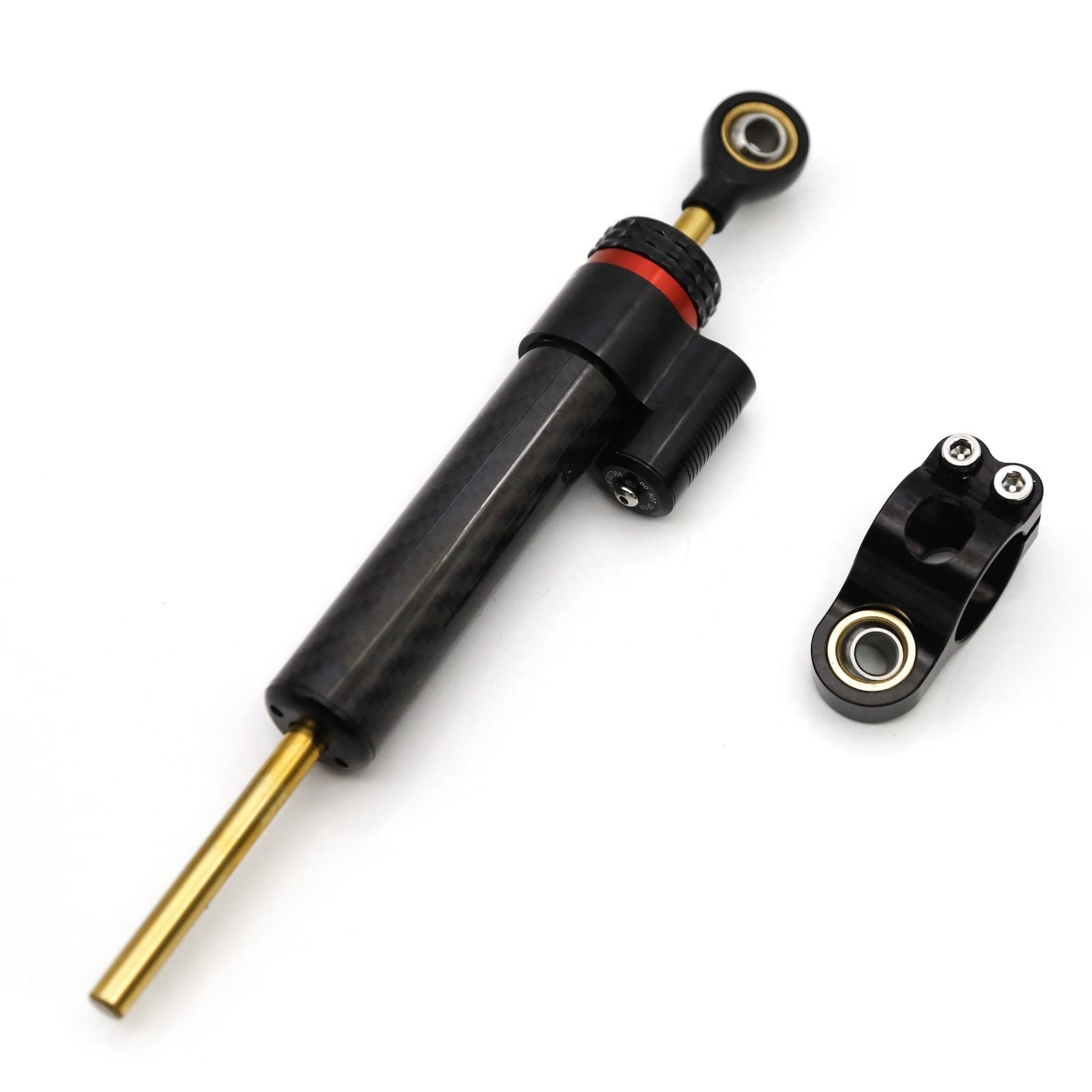 Lenkstabilisator Universal Motorrad Für Sport Bike Elektro Roller Zubehör CNC Lenkung Dämpfer Stabilisator Einstellbare Dämpfer Dämpfer(X) von MAYINGLON