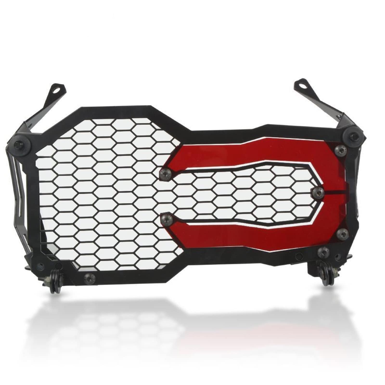 Motorrad Scheinwerfer Gittermaske Motorrad Scheinwerfer Schutz Protector Schutz Grille Abdeckung Für R 1250 GS Für R1250GS Abenteuer Für R1200GS LC 40 Jahre Edition Scheinwerfer-Grill-Abdeckung(Red) von MAYINGLON