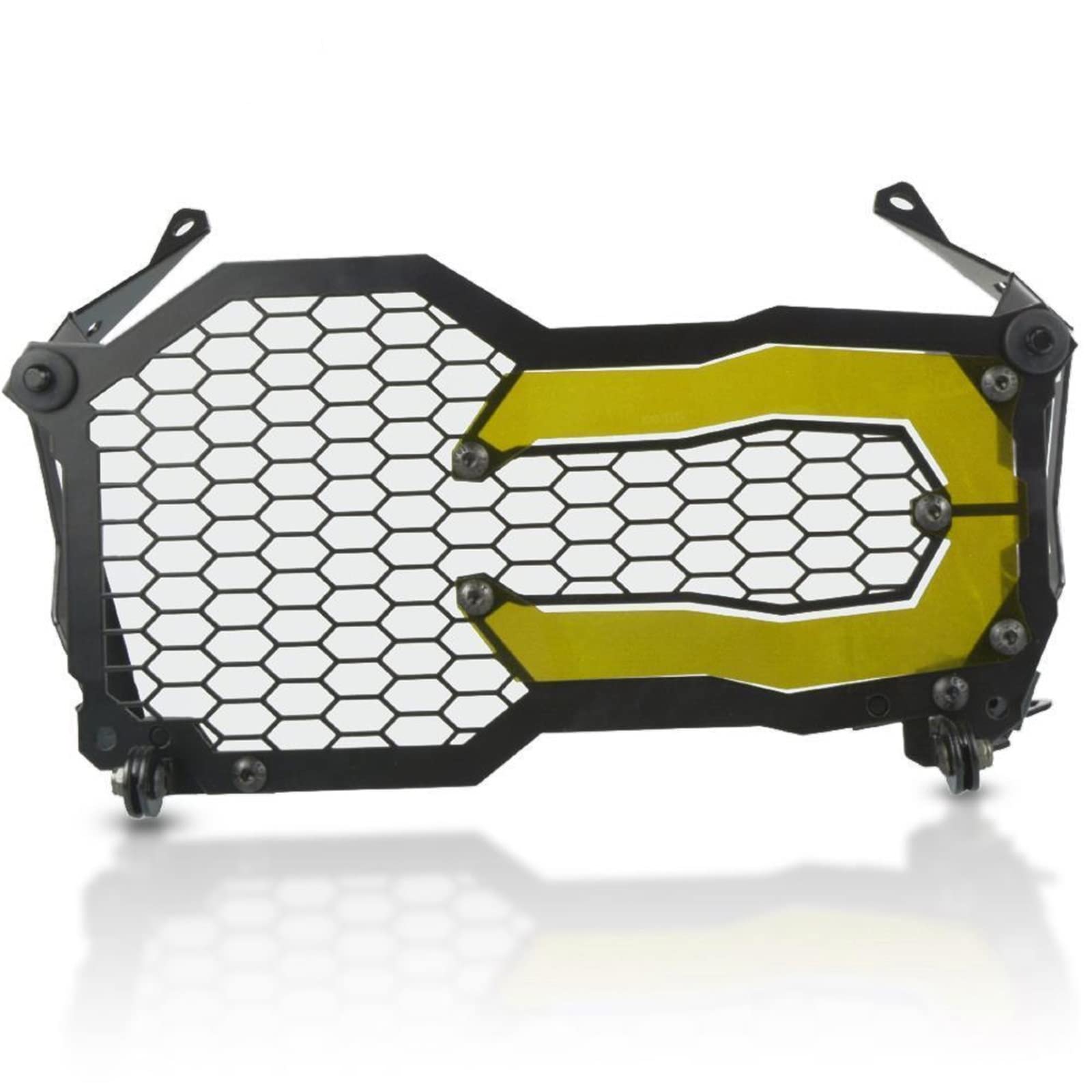 Motorrad Scheinwerfer Gittermaske Motorrad Scheinwerfer Schutz Protector Schutz Grille Abdeckung Für R 1250 GS Für R1250GS Abenteuer Für R1200GS LC 40 Jahre Edition Scheinwerfer-Grill-Abdeckung(Gold) von MAYINGLON