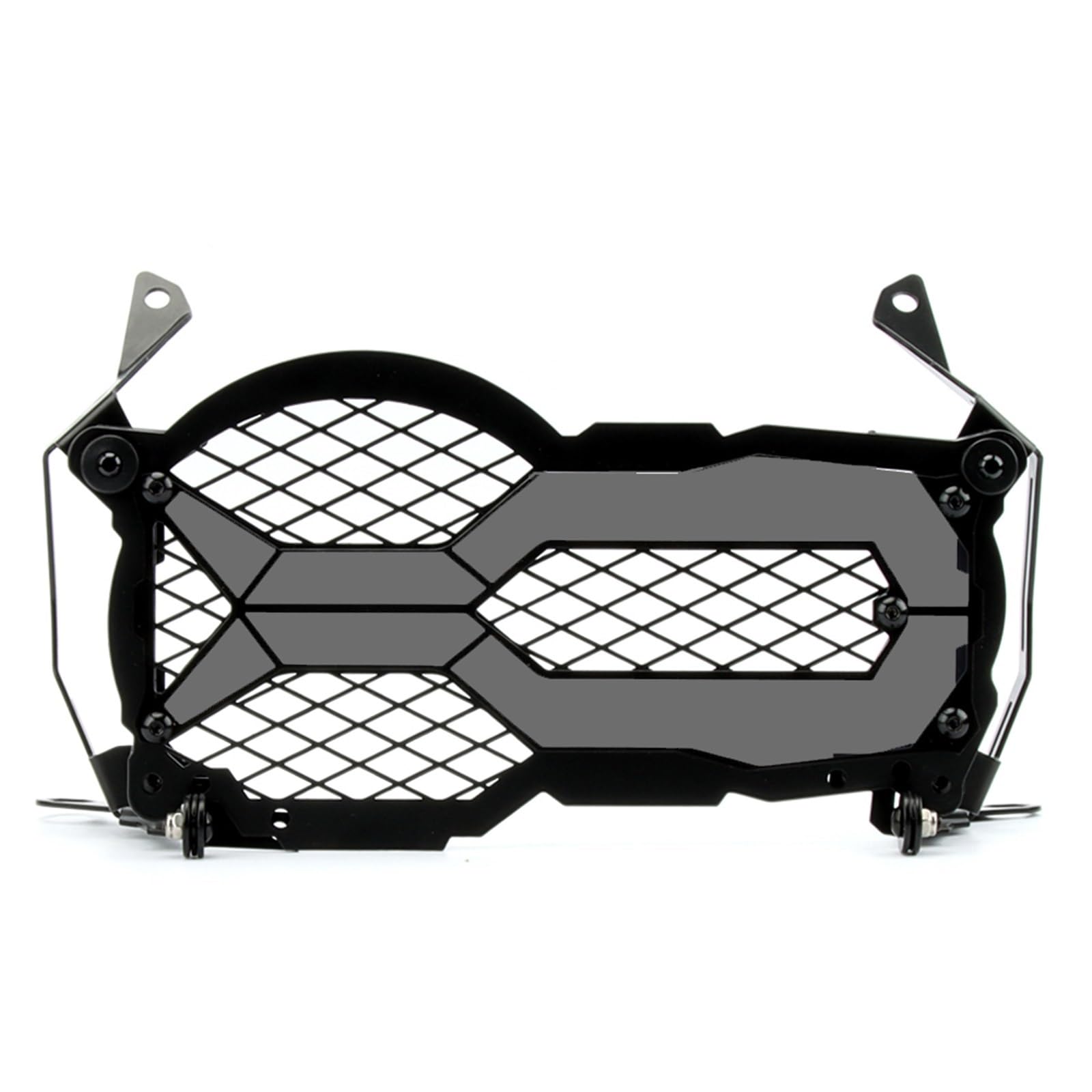 Motorrad Scheinwerfer Gittermaske Scheinwerfer Schutz Protector Grille Grill Abdeckung Für R1200GS Für R1250GS Für R 1250 GS Adventure Für R 1200 GS ADV/LC Schwarz Lampenschirm Scheinwerfer-Grill-Ab von MAYINGLON