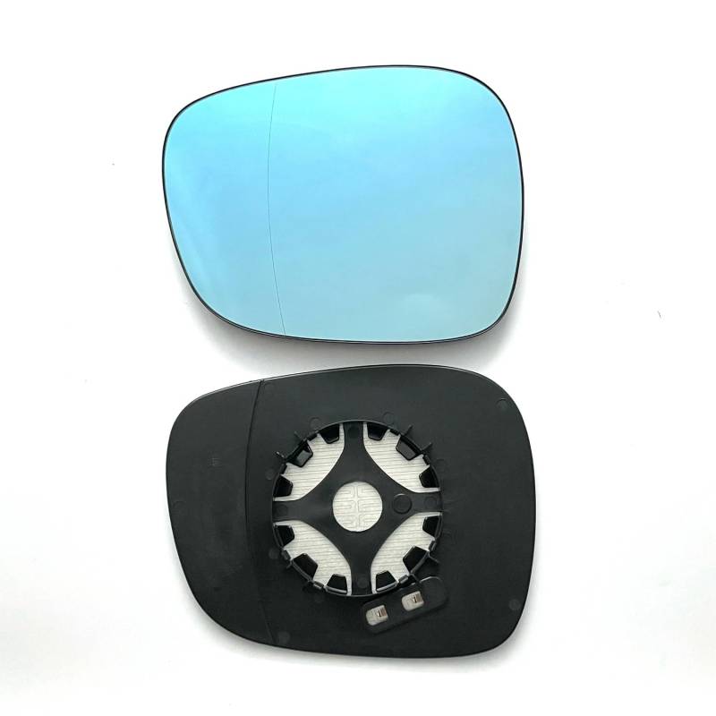 Auto Blaue Farbe Weitwinkel beheiztes Spiegelglas, für BMW X1 E84 (2009-2012) X3 F25 (2010-2014) von MAYLOVELY