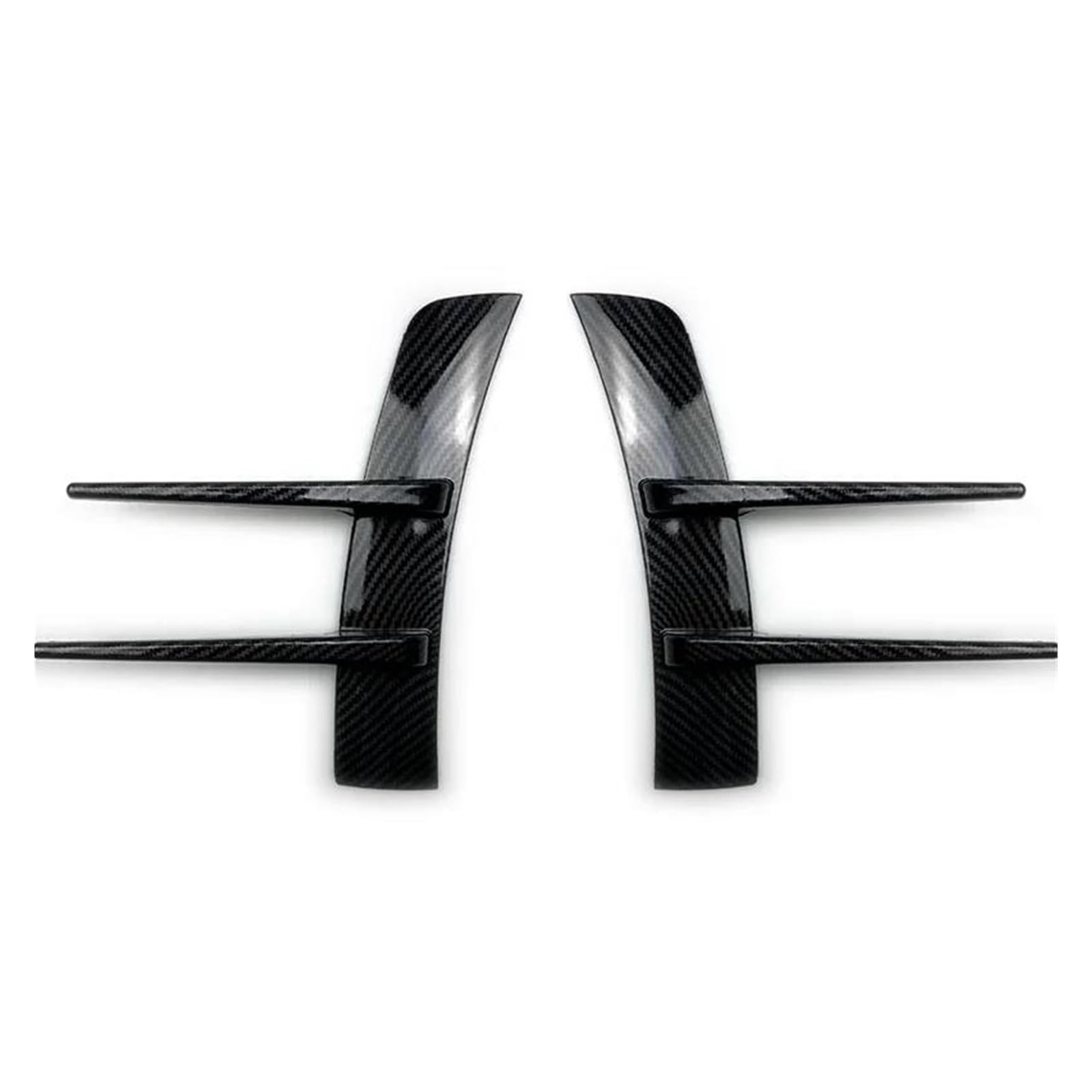 Heckscheibenspoiler Für A-Klasse A180 A200 A220 Splitter Auto Styling Front Stoßstangen Lip Air Vent Trim Spoiler Canards Zubehör 2pcs Heckspoiler Spoiler(Carbon) von MBPBVRVAF