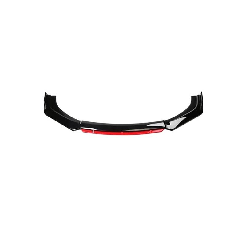 Heckscheibenspoiler Für A3 A4 A6 S3 S4 S6 Q3 B6 B7 B8 Limousine Bodykit Auto Diffusor Zubehör Universal Frontschürze Lippe Kinn Spoiler Splitter Heckspoiler Spoiler(Black Red) von MBPBVRVAF