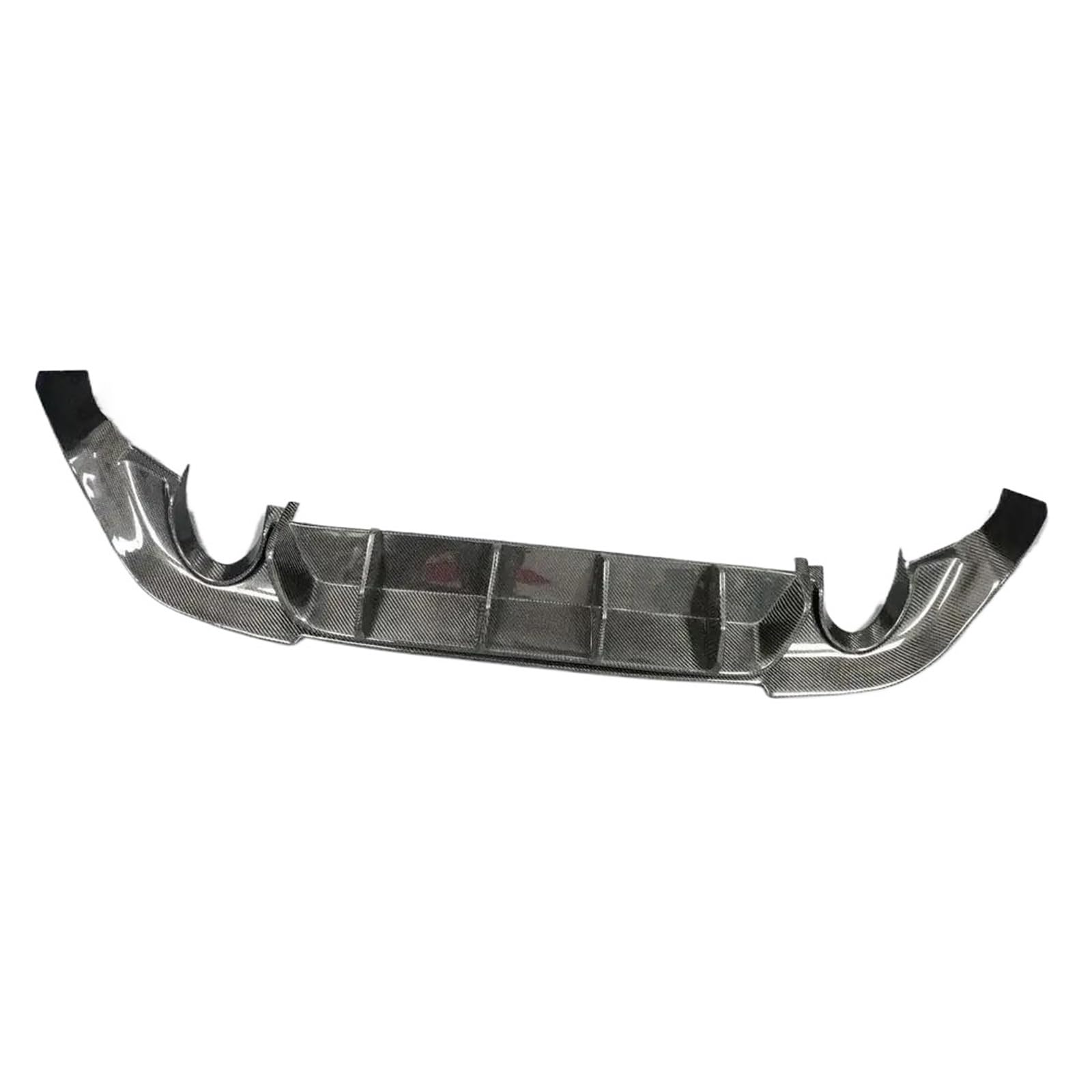 Heckscheibenspoiler Für Golf 7 7,5 MK 7,5 Für Standard Für GTI 2017 2018 2019 2 Auspuff 1 Outlet Carbon Fiber Hinten Lip Diffusor Spoiler Heckspoiler Spoiler(1) von MBPBVRVAF