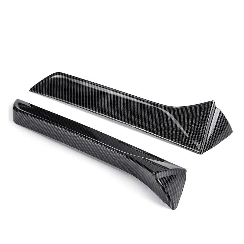 Heckscheibenspoiler Für Sitz Für Leon 5F Für FR Mk3 MK3.5 5 Tür Hinten Dach Flügel Seite Rand Schwanz Auto Fenster Trim Lip Spoiler Klappe Hinten Stamm Fenster Lippe Heckspoiler Spoiler(Carbon Fiber L von MBPBVRVAF