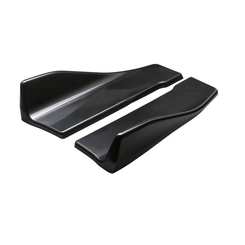 Heckscheibenspoiler Spoiler Seitlich Vorne Stoßstange 35 cm Länge Auto Hinten Seitenrock Lip Rocker Flügel Glänzend Schwarz Schutz Zierleisten Styling Universal Heckspoiler Spoiler von MBPBVRVAF