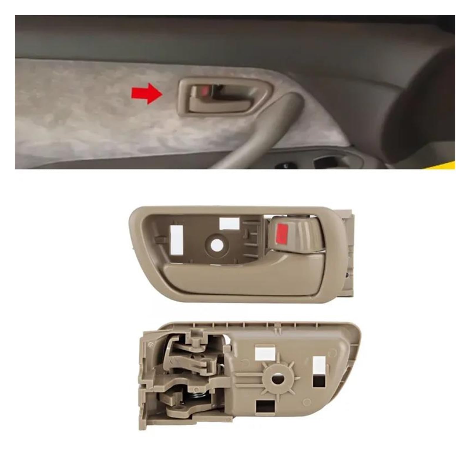 Innen Tür Pull Griff 69206-AA010 69205-AA010 Für D&aihatsu Für A&ltis Für XV30 2002 2003 2004 2005 2006 Auto-Innentürgriff Rechts Innentür Auto Innentür Zuggriff(Left) von MBPBVRVAF