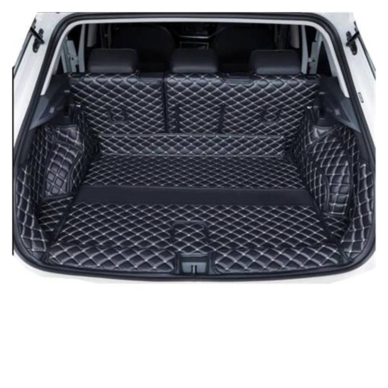 Kofferraumwanne Teppich Auto Custom Stamm Matten Fracht Langlebige Liner Boot Teppiche Volles Zubehör Für TROC Für T&-ROC 2021 2019 2020 Kofferraum Innenmatte(Black with beige,2) von MBPBVRVAF